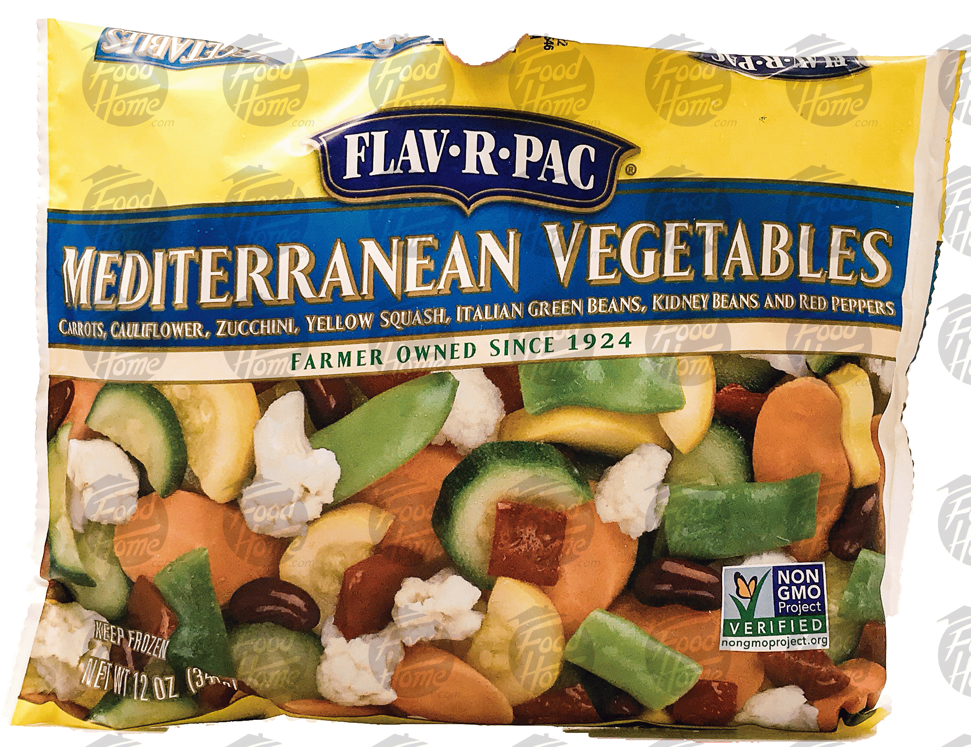 Flav R Pac  mediterranean vegetables, frozen bag Full-Size Picture